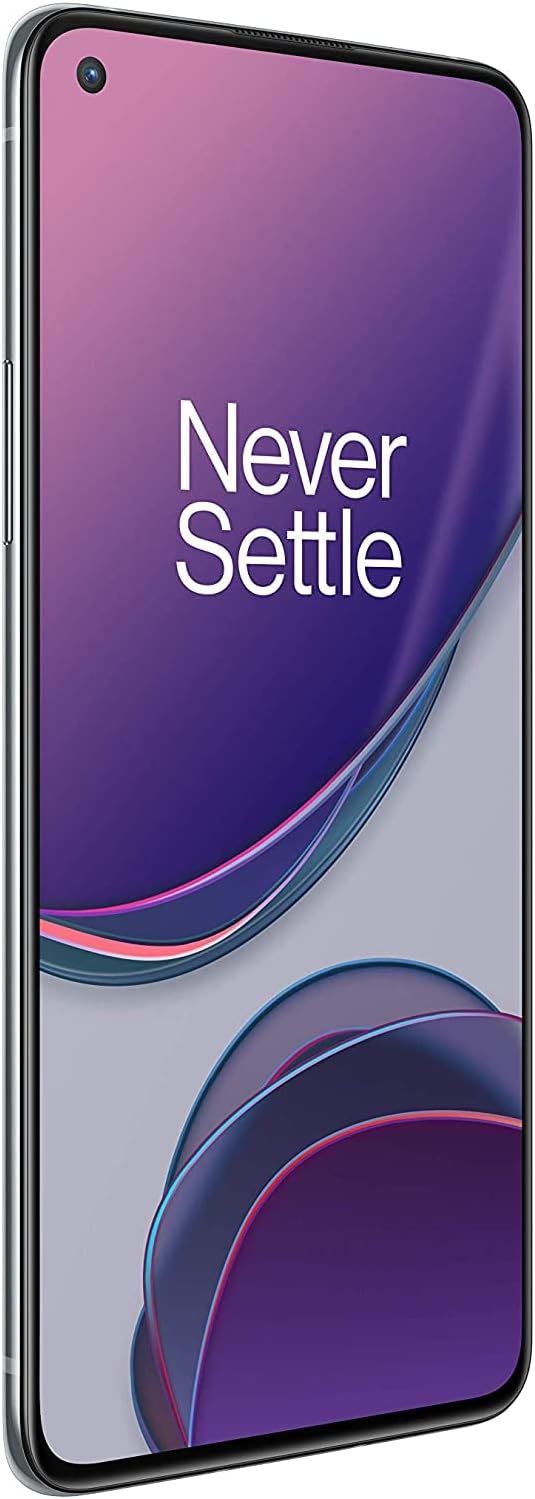 OnePlus 8T 16,6 cm (6.55″) 8 Go 128 Go Double SIM 5G USB Type-C Argent Oxygen OS 4500 mAh 8T, 16,6 cm (6.55″), 8 Go, 128 Go, 48 MP, Oxygen OS, Argent (Reconditionné)