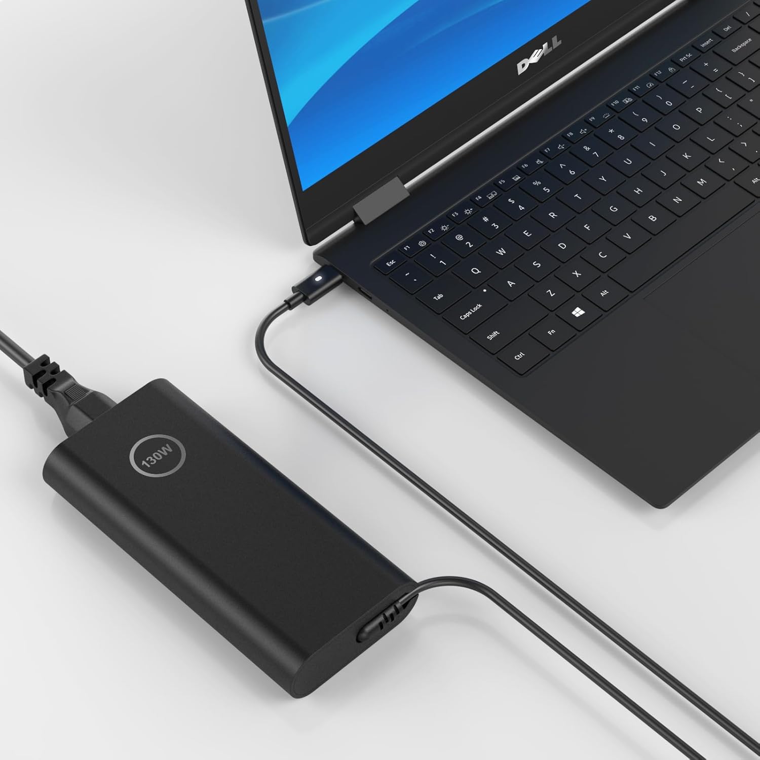 130W Chargeur USB C pour Dell XPS 9500 9510 9520 9530 9575 9700 9710 9720 9730 Precision 5550 5750 3560 3550 3561 2in1 Latitude 7410 7310 5420 5510 5511 5520 5320 5310 20V 6.5A Adaptateur Secteur – Image 6