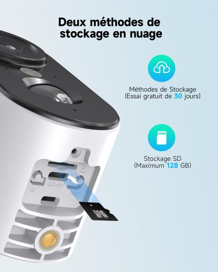 Camera Wifi Exterieur Sans Fil Batterie