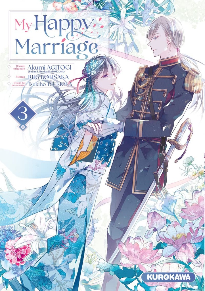 My Happy Marriage - Tome 3 Poche – Illustré, 6 juillet 2023 de Akumi Agitogi (Auteur), Tsukiho Tsukioka (Auteur), Rito Kohsaka (Auteur), Gaëlle Ruel (Traduction)